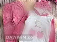 بيجامة نسائية قماش فرو بولر