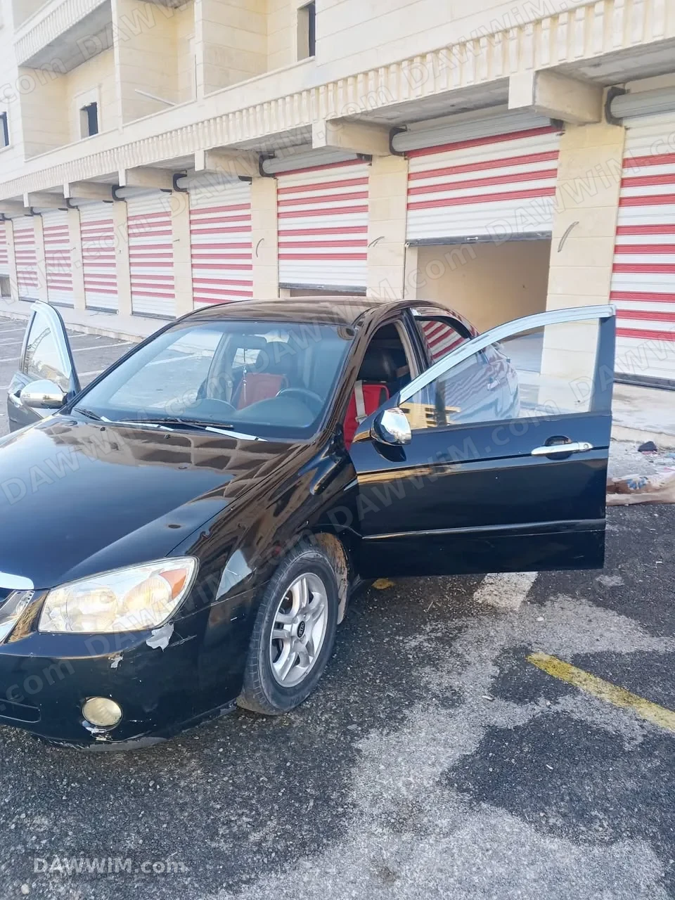 للبيع كيا سبيكترا موديل 2003 تسجيل 2005 في حلب