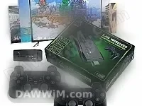 جهاز ألعاب Atari M8 Game Stick مع قبضتين لاسلكيتين