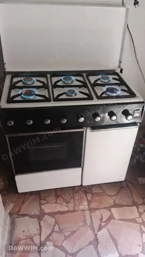 فرن غاز ست رؤوس مصري شبه جديد