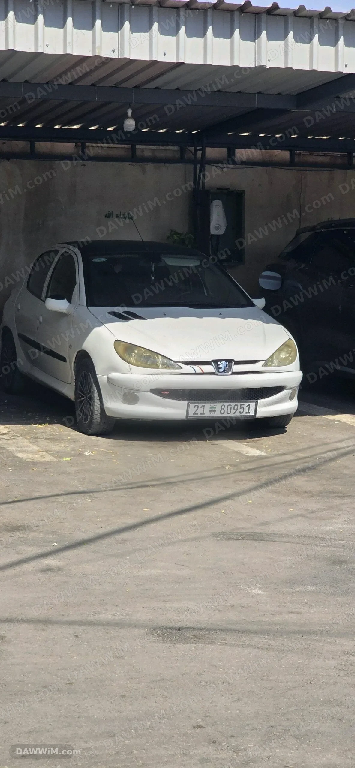 بيجو 206 موديل 2007 للبيع