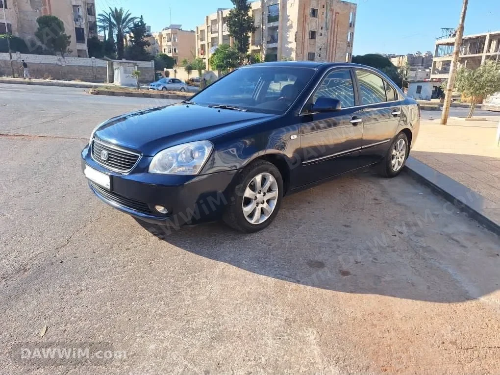 كيا اوبتيما موديل 2007 تسجيل 2008 للبيع في حلب