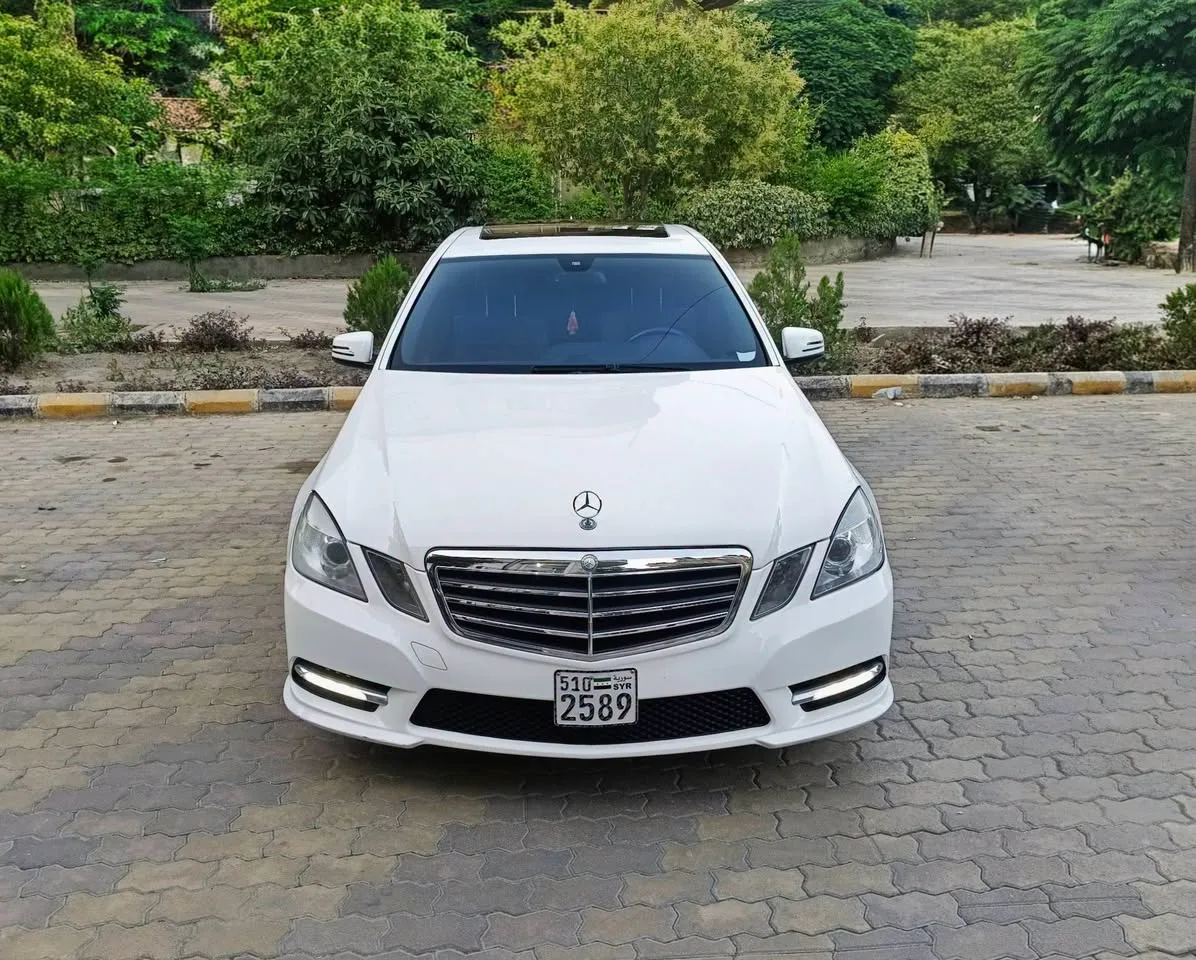 مرسيدس E350 اليغانس 2013 بحالة نظيفة جدًا