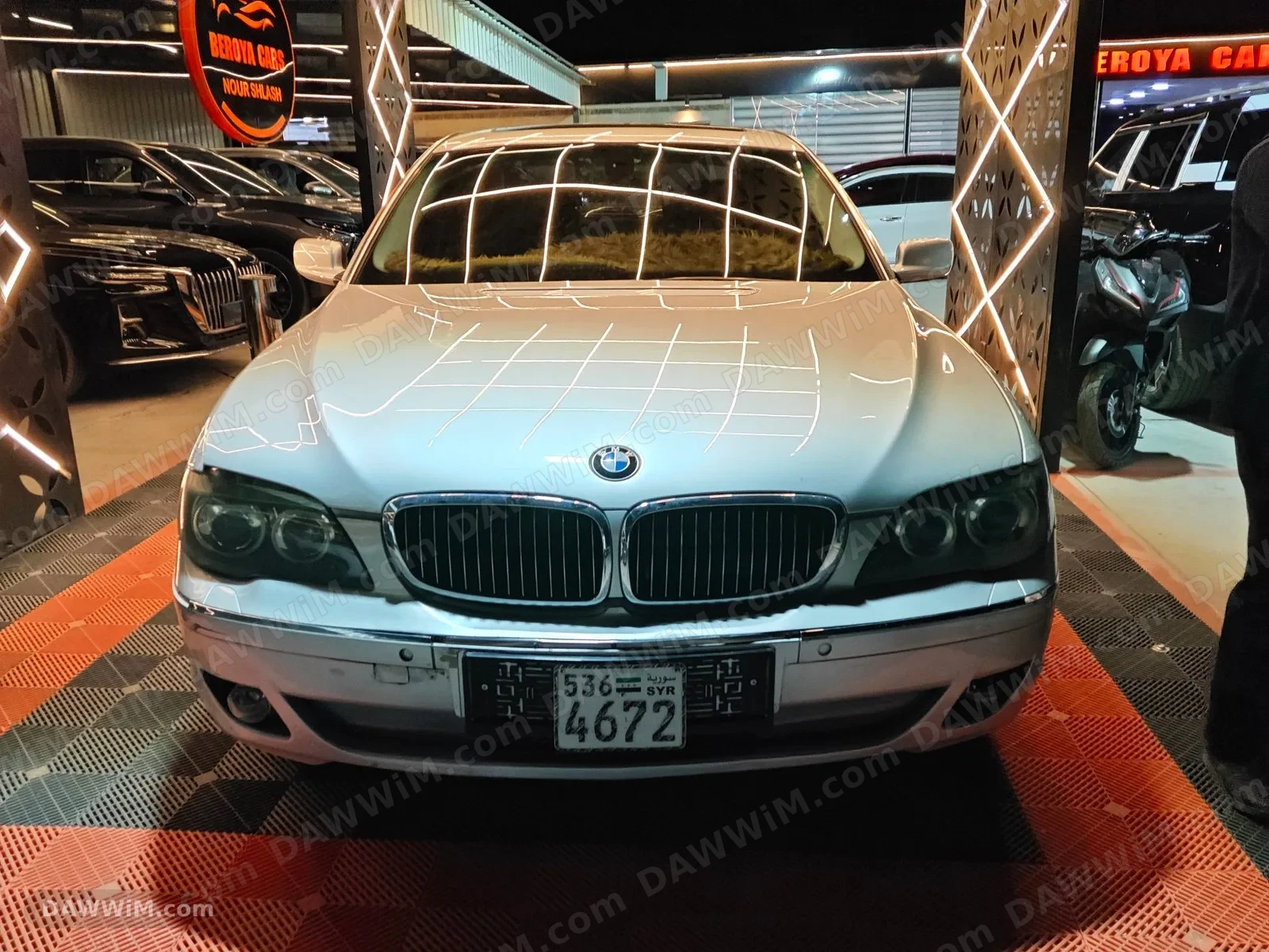 سيارة BMW 740 موديل 2008 للبيع في دمشق