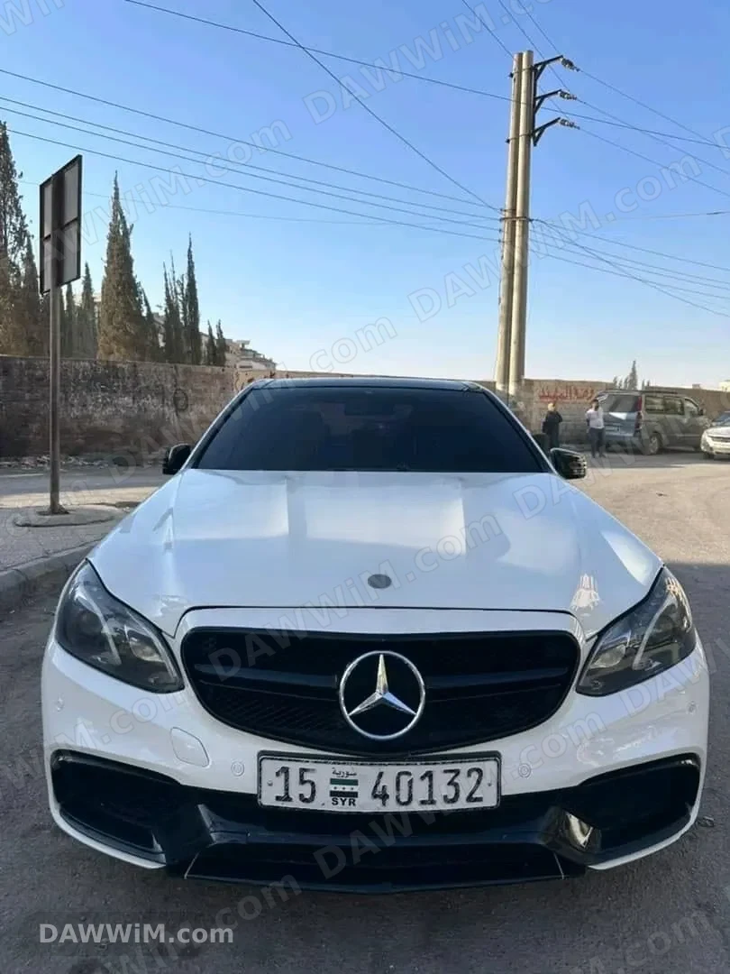 مرسيدس E350 موديل 2013 محدثة