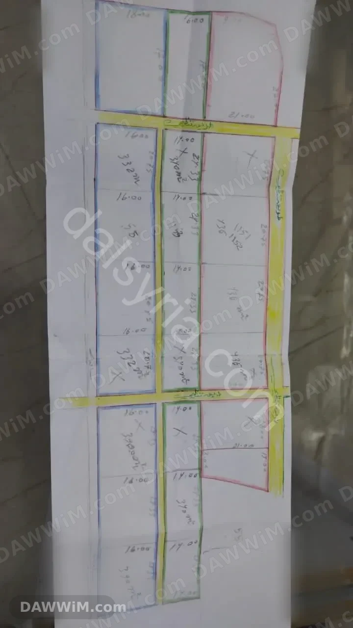 للبيع أرض استثمارية 350م في القصير