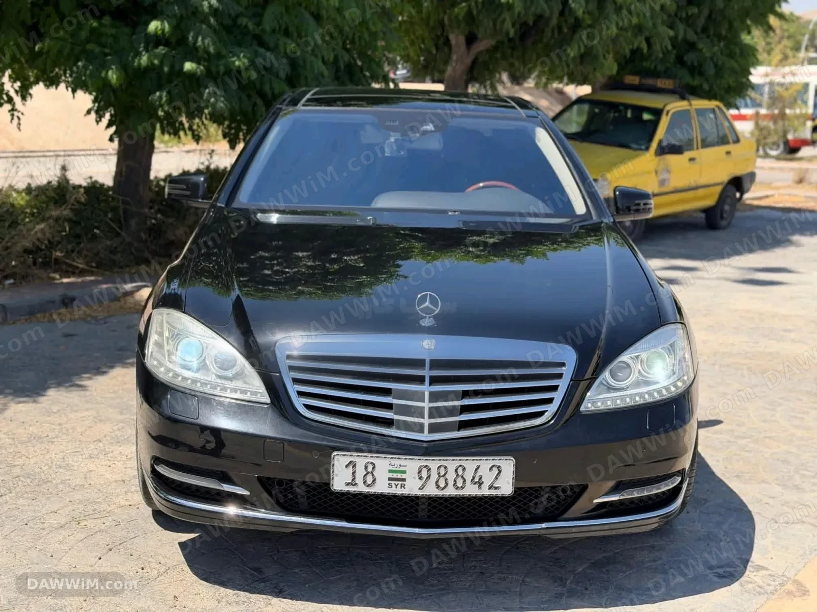 مرسيدس بنز S500 موديل 2013 بحالة ممتازة