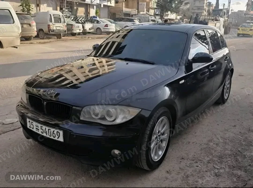 سيارة بي إم دبليو 116 موديل 2006