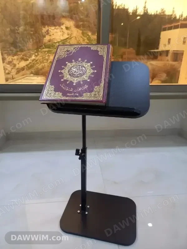 طاولة جانبية خشبية قابلة للتعديل