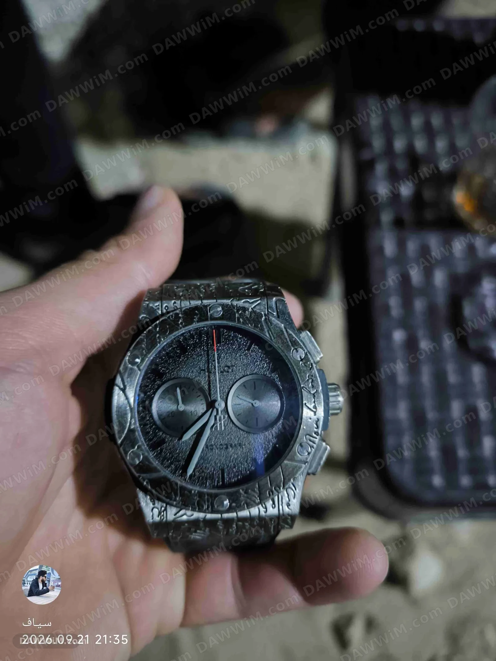 ساعة رجالية فخمة هوبلوت Hublot
