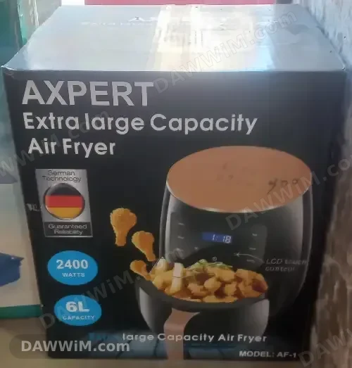 قلاية هوائية AXPERT سعة 6 لتر قوة 2400 واط