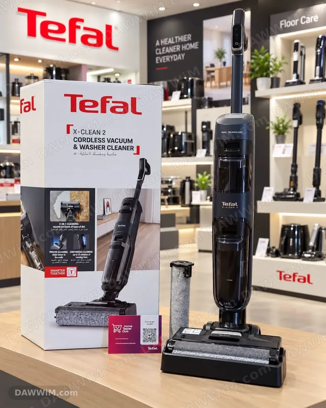 مكنسة كهربائية لاسلكية Tefal X-CLEAN 2