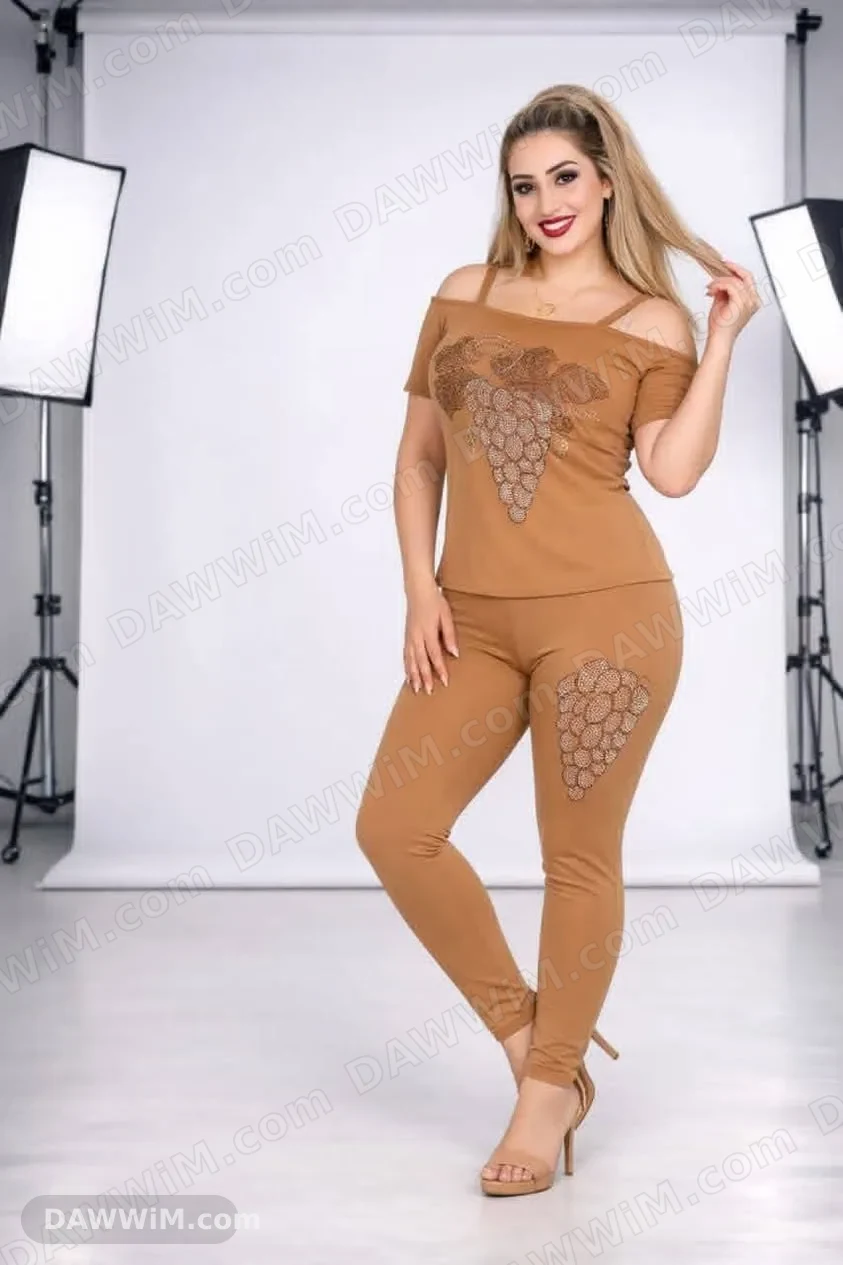 بيجامة ستارس موديل عنب - ألبسة أبو ماهر