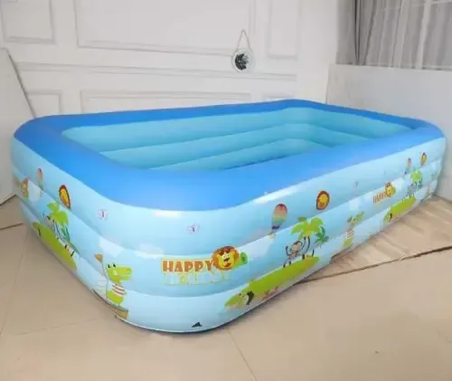 مسبح نفخ FAMILY FUNPOOL مستطيل صغير 130 سم