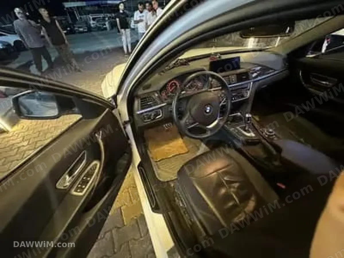 سيارة بي إم دبليو 320d موديل 2014 للبيع