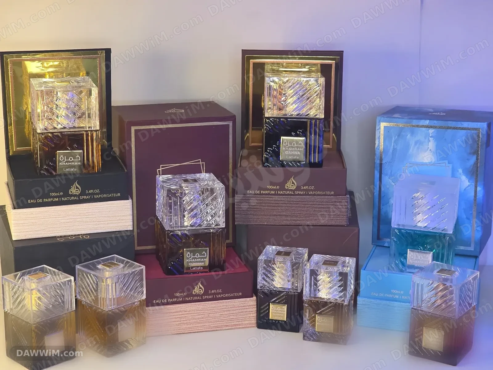 عطور خمرة الفاخرة من لطافة بأربع نكهات مميزة