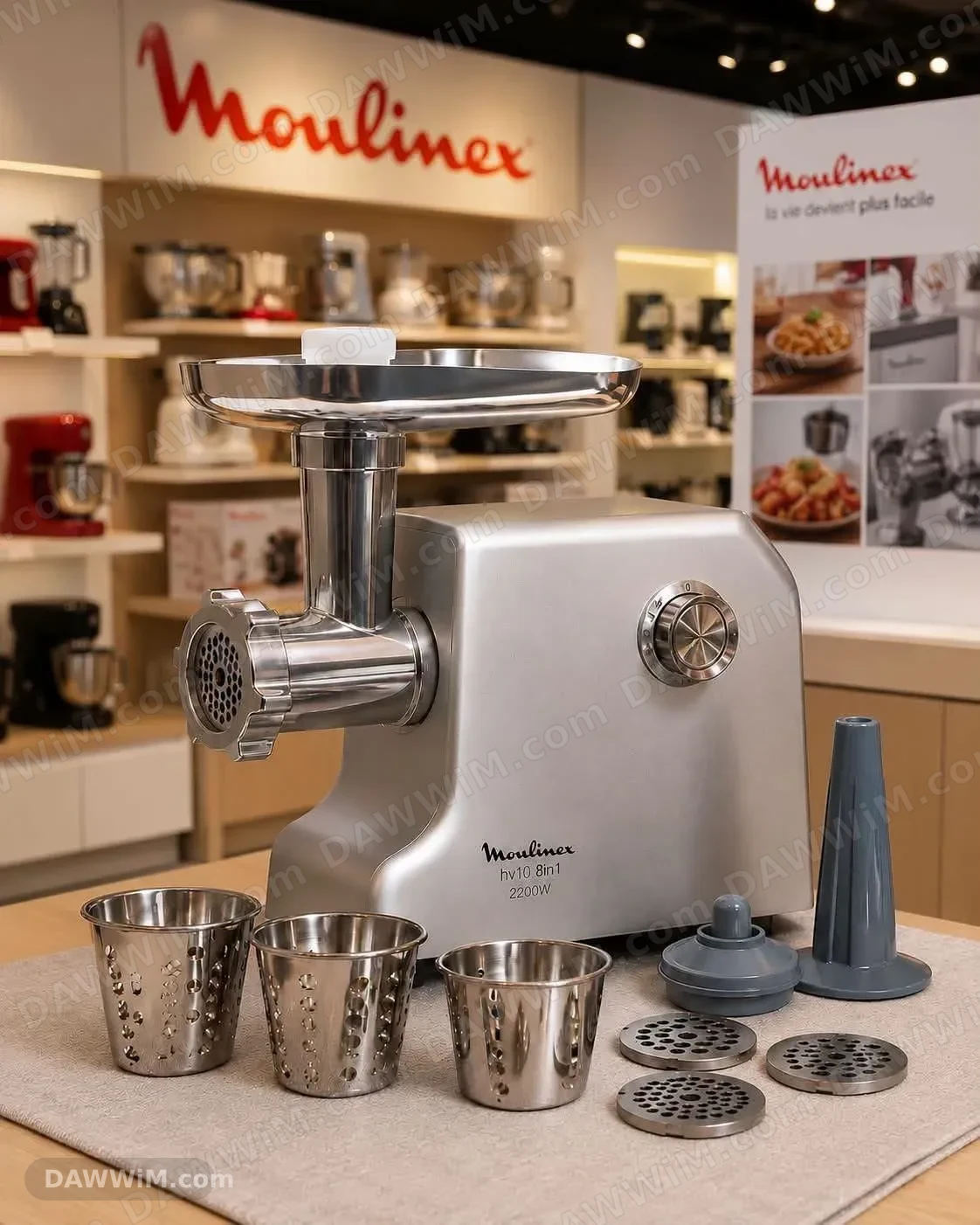 مفرمة لحمة Moulinex HV10 8in1