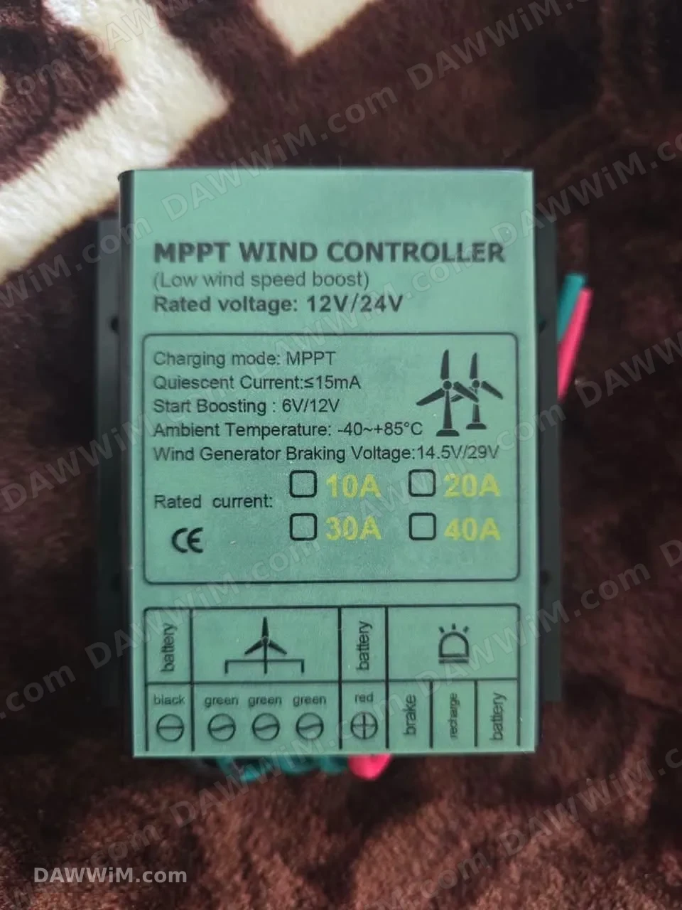 عنفات رياح صيني مع متحكم MPPT