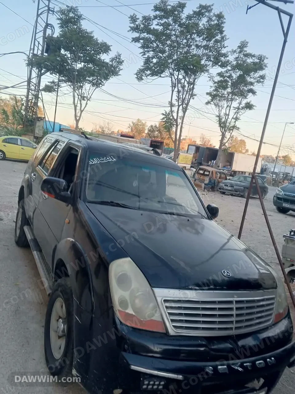 سانغ يونغ ريكستون موديل ٢٠٠٧ للبيع