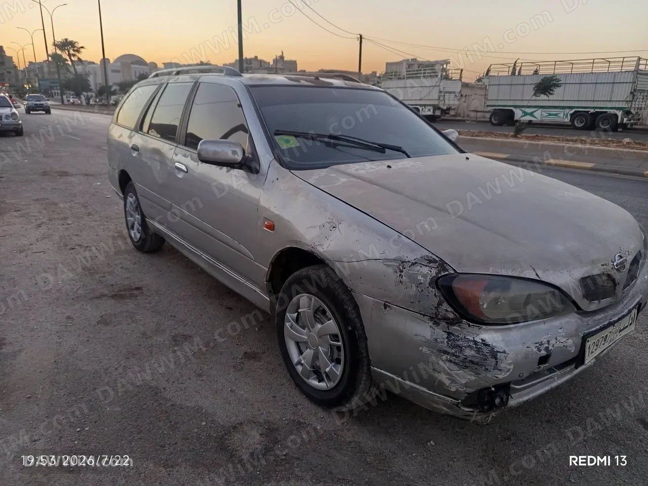 نيسان الميرا أوروبية موديل 2000 للبيع