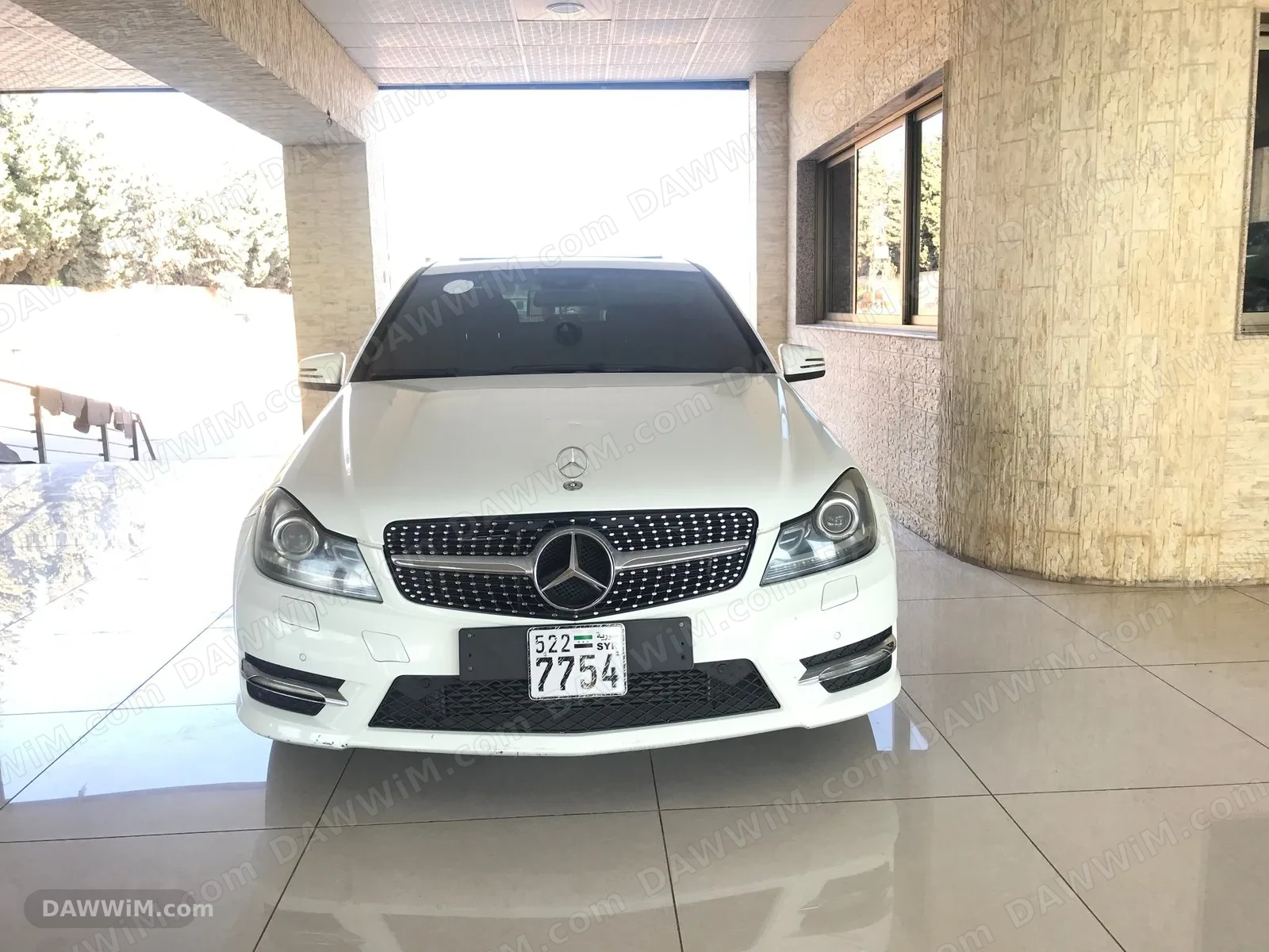 مرسيدس C200 موديل 2012 للبيع
