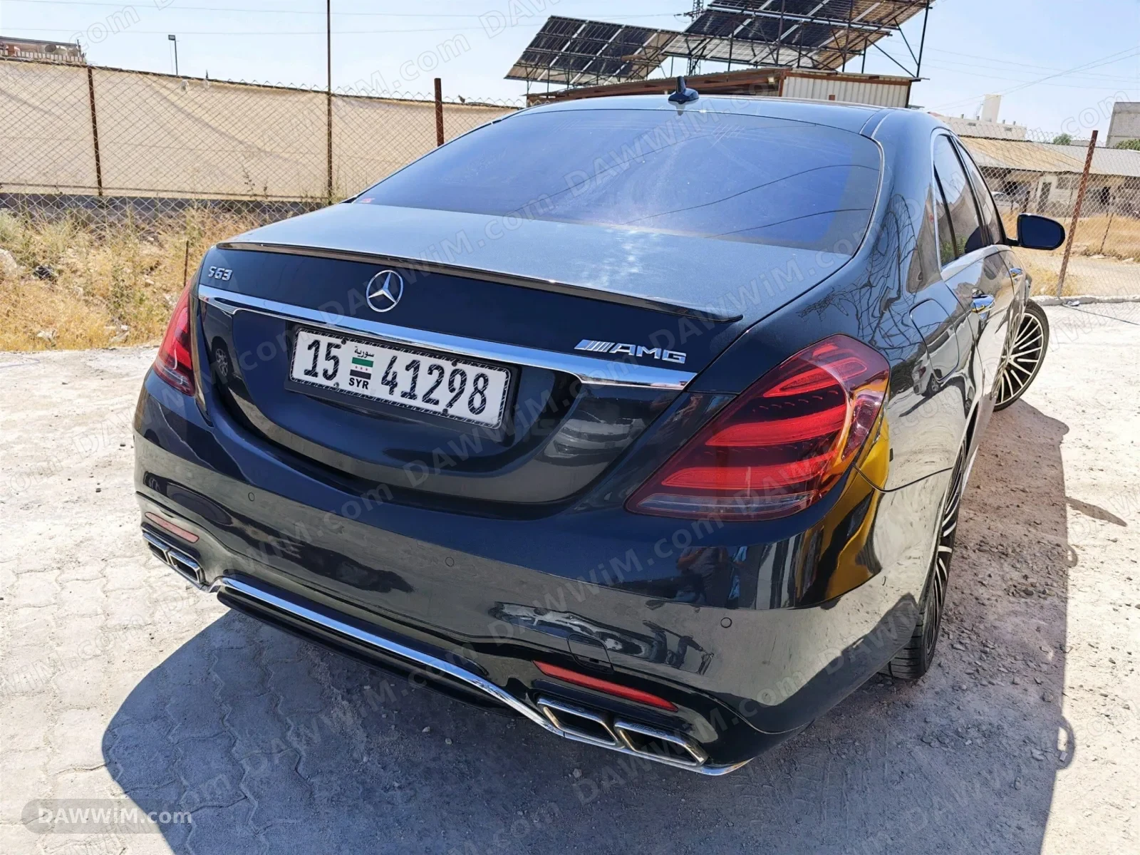 مرسيدس بينز S 550 موديل 2015 مستعملة
