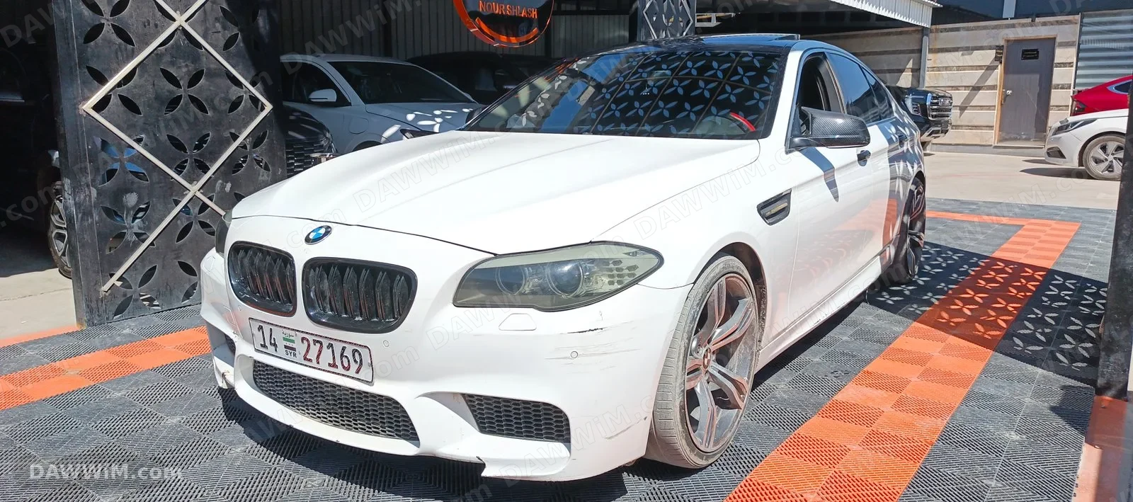 سيارة BMW 520 موديل 2013