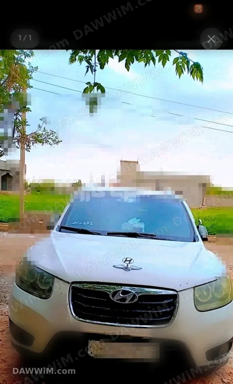 هيونداي SM موديل 2009 مقصوص للبيع