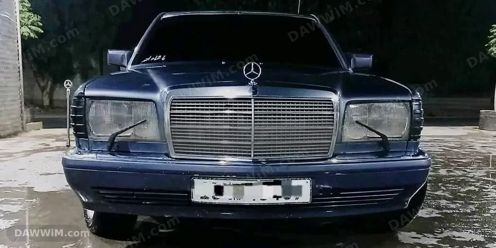 مرسيدس 500SEL موديل 1985 (تمساحة طويلة)