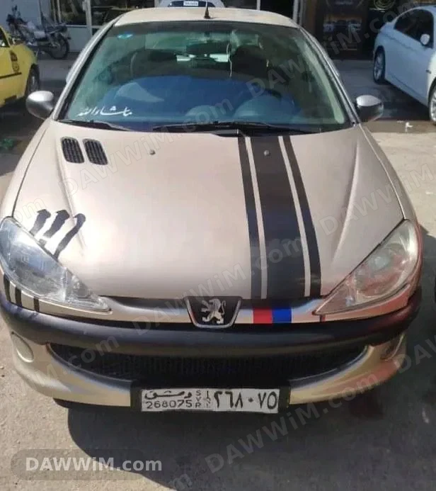 سيارة بيجو 206 موديل 2006
