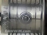 غاز غطس ستالس ستيل 5 عيون جديد