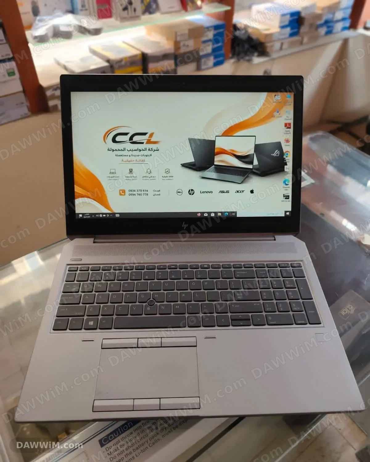 لابتوب HP Zbook مستعمل بحالة جيدة