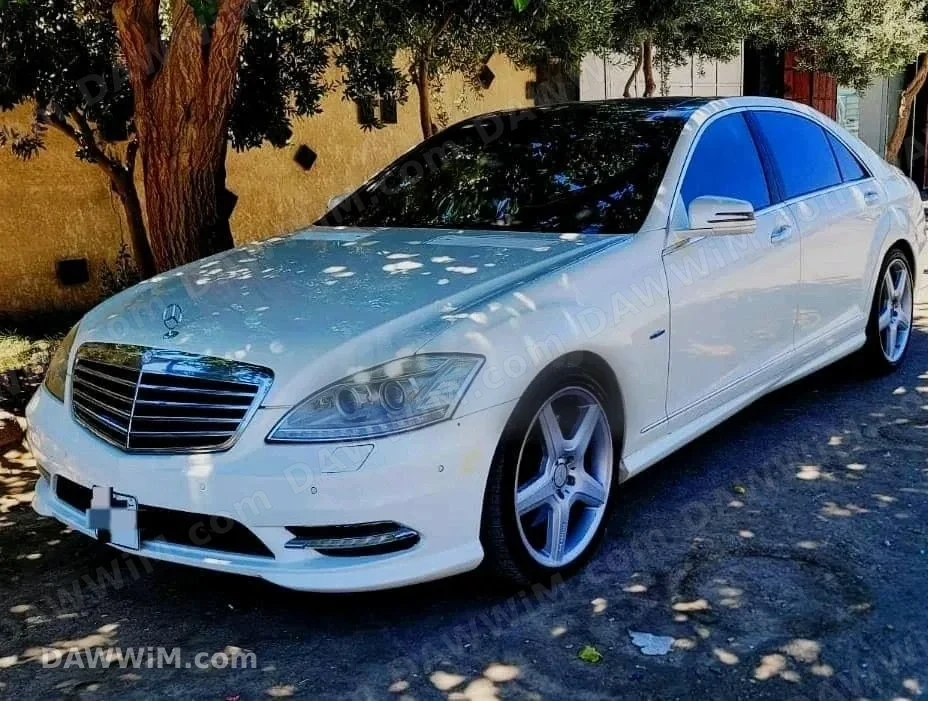 مرسيدس بنز S 550 موديل 2012