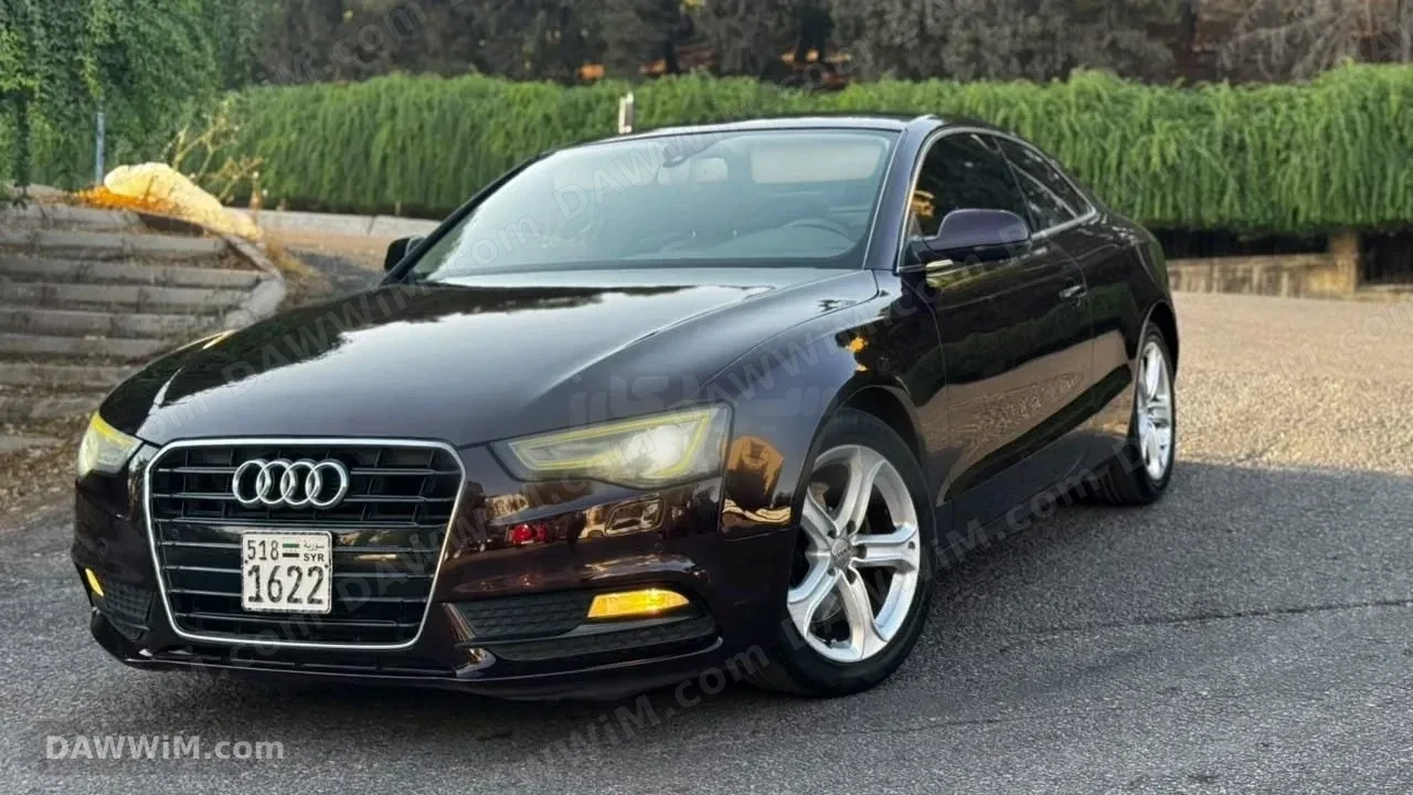 سيارة اودي A5 كوبيه موديل 2015 للبيع