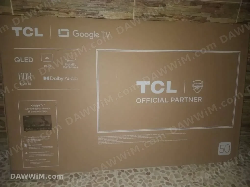 شاشة TCL 50 بوصة ذكية جديدة