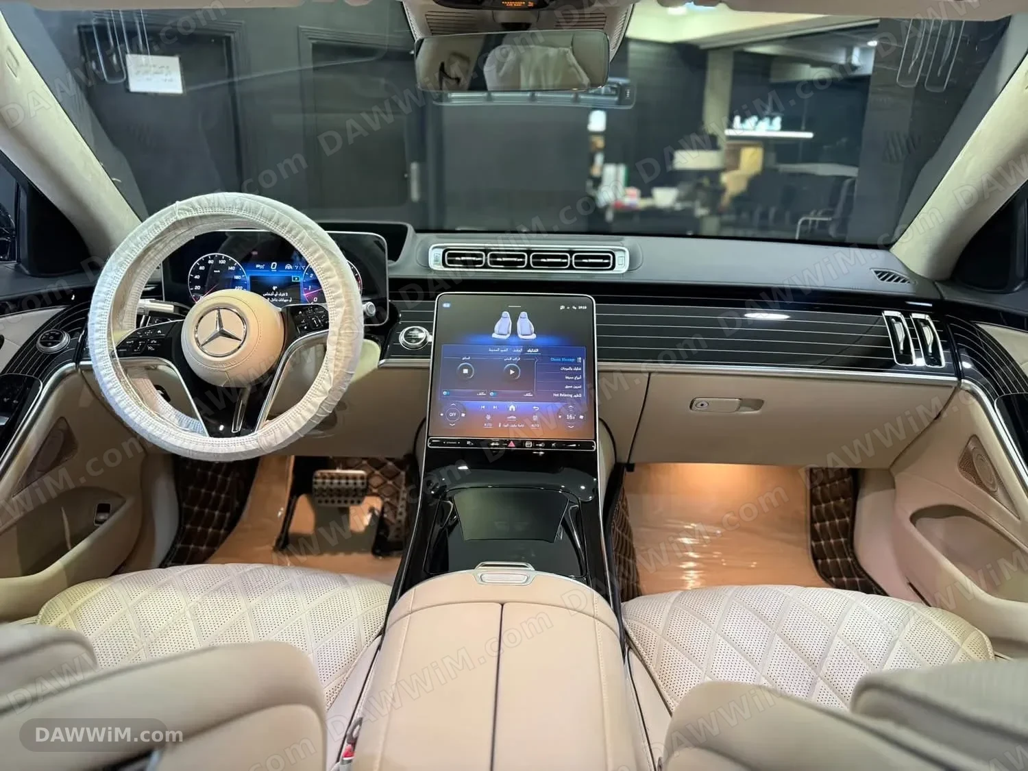 مرسيدس بنز S580 موديل 2025