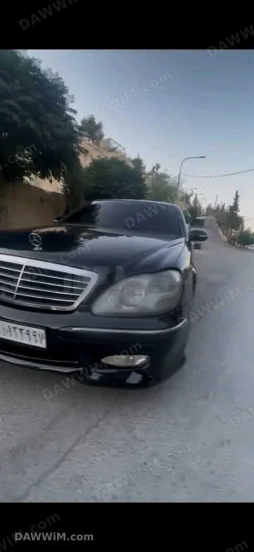 مرسيدس بينز S 500 موديل 2002