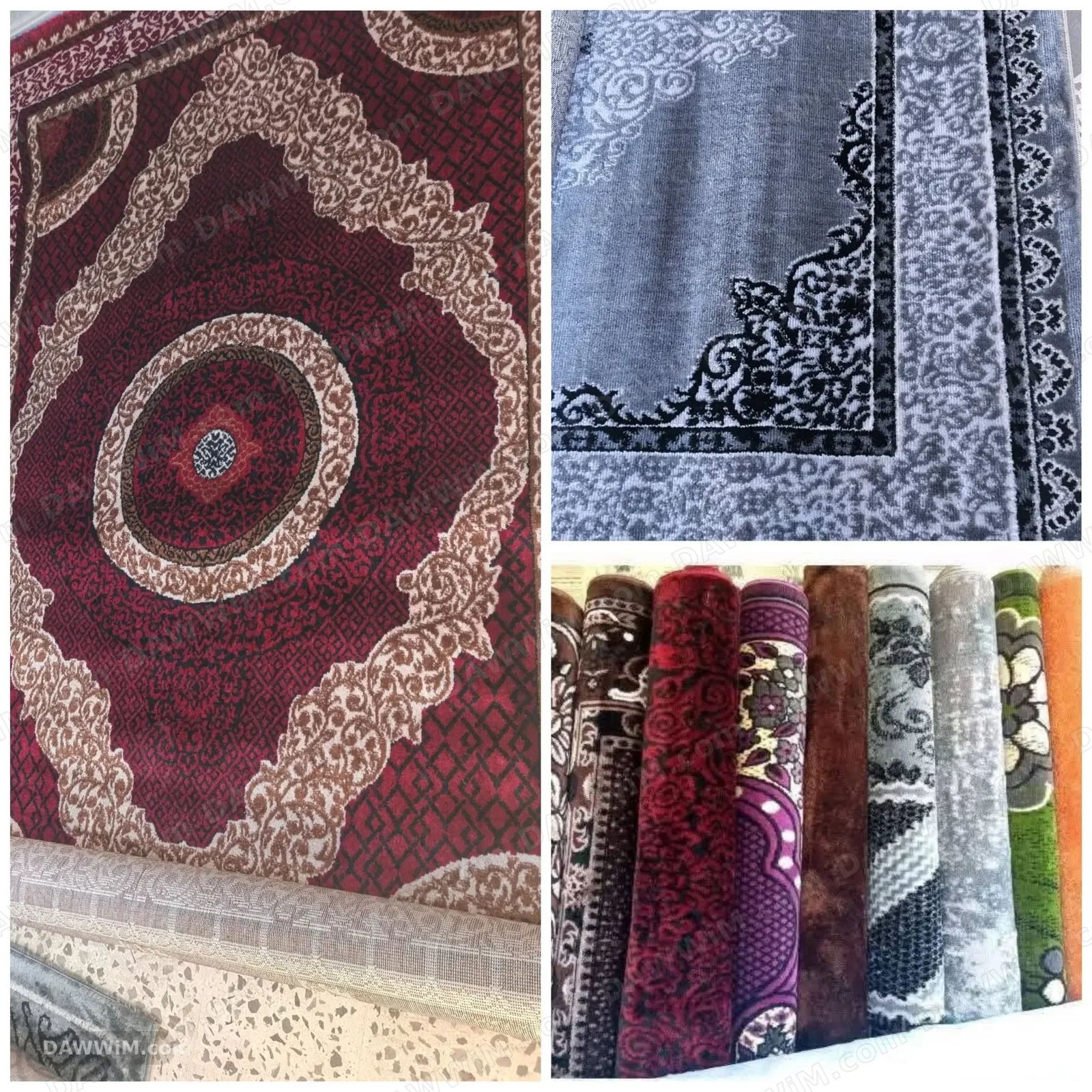 تشكيلة ديوانيات فاخرة مع سجاد وطاولات - معرض الفهد
