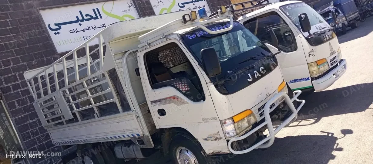 شاحنة جاك JAC 1040 موديل 2006/2008 للبيع