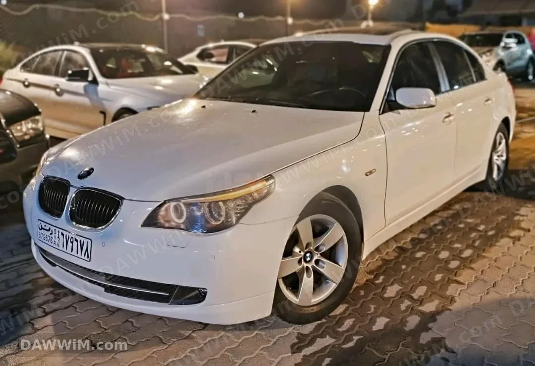 سيارة بي إم دبليو 520 موديل 2008 للبيع