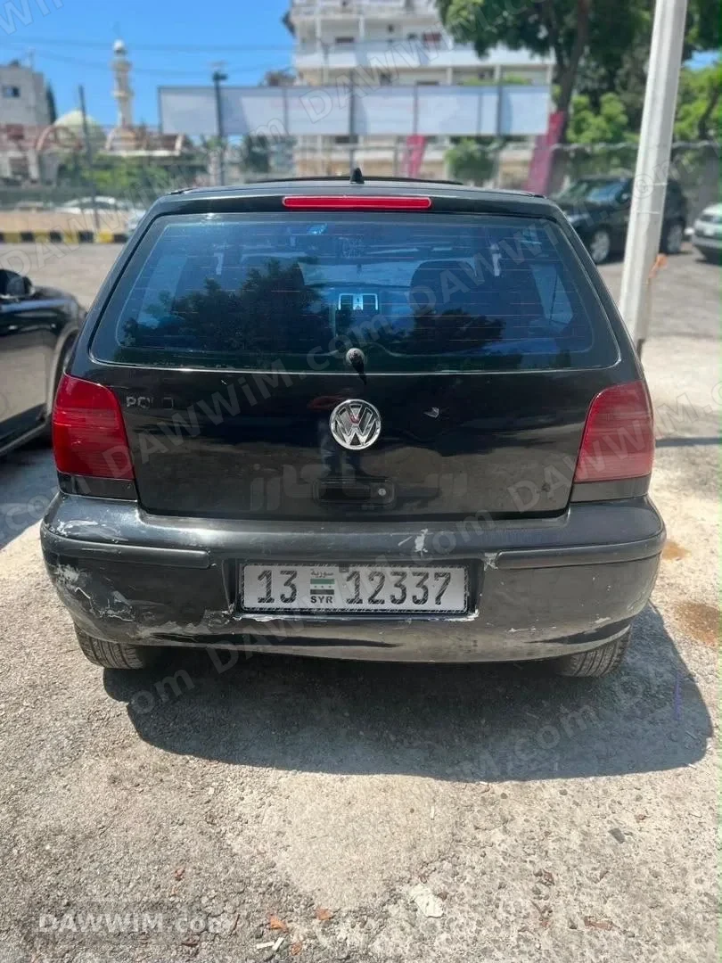 فولكس فاكن بولو موديل 2001 للبيع