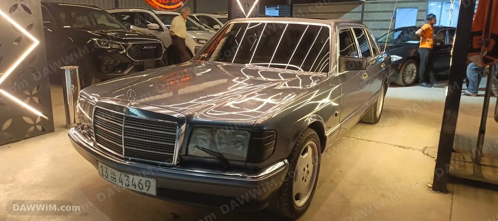 مرسيدس S500 موديل 1985 للبيع