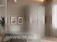 غرفة شبابية بتصميم عصري وأنيق من أصالة حلب للمفروشات