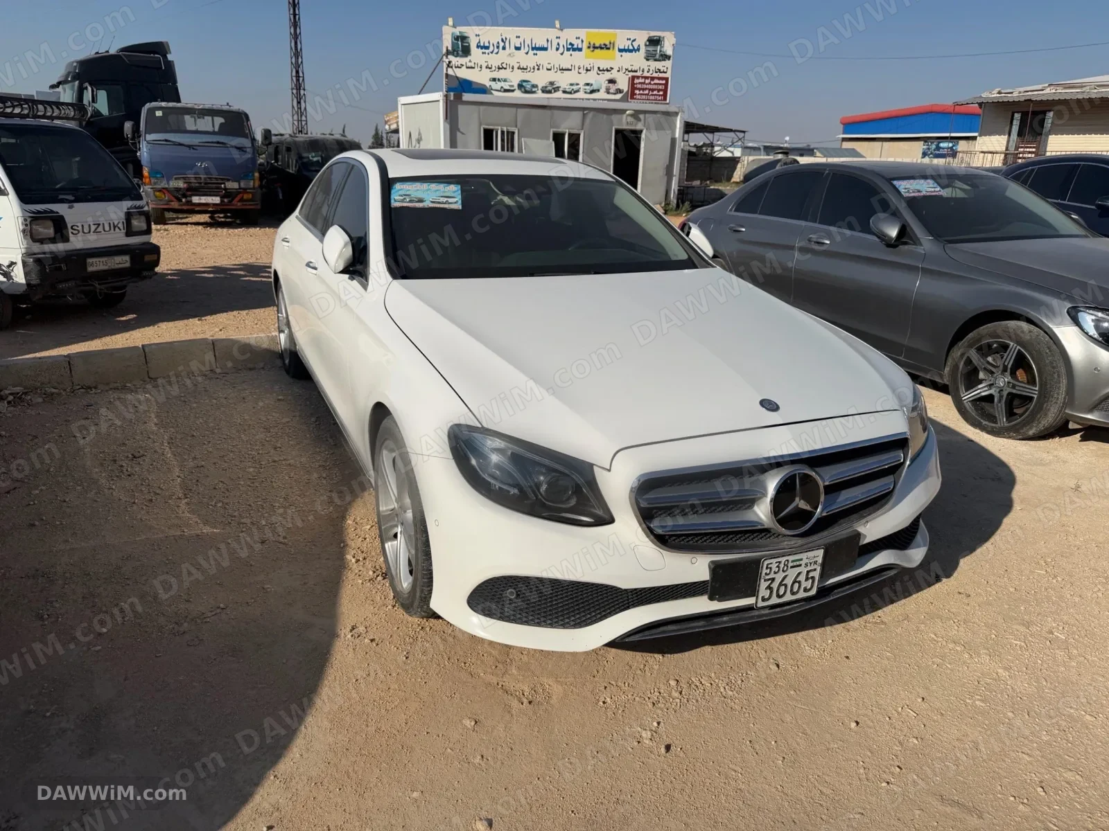 مرسيدس بينز E220 موديل 2017 مستعملة للبيع
