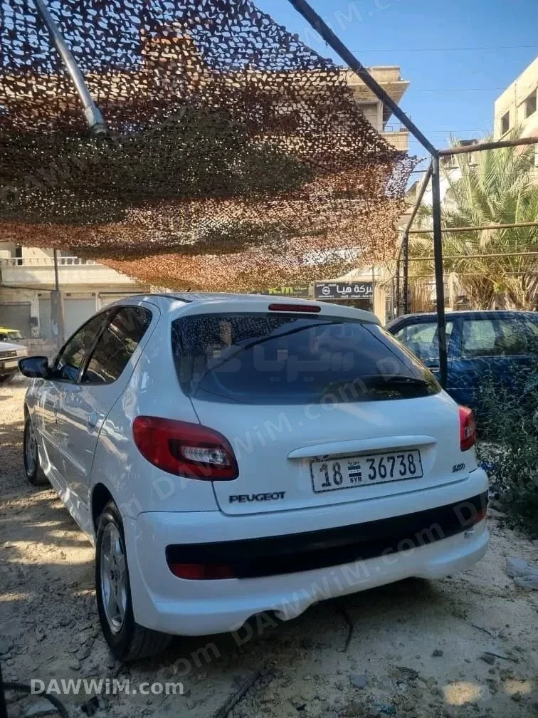 سيارة بيجو 207 مستعملة موديل 2018 للبيع
