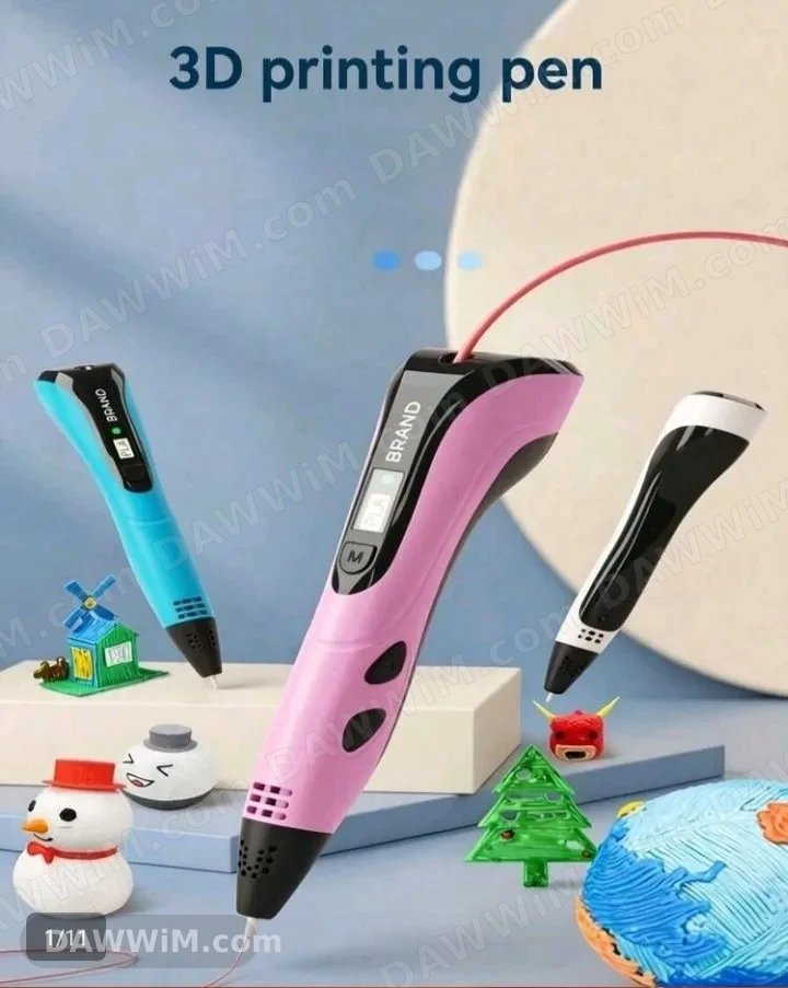 قلم الطباعة ثلاثي الأبعاد 3D Printing Pen