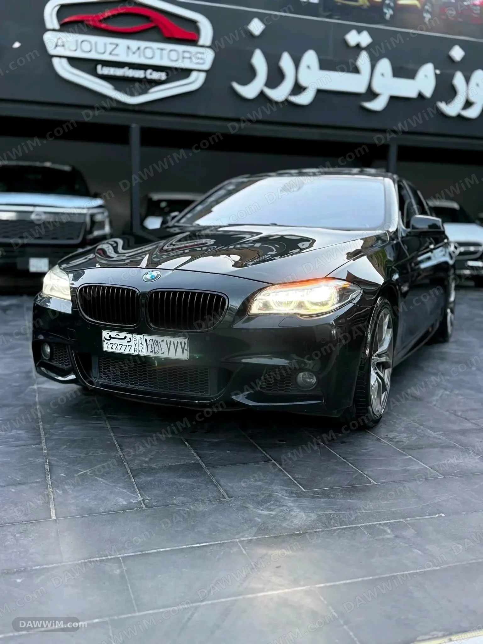سيارة بي إم دبليو 550 موديل 2011 للبيع