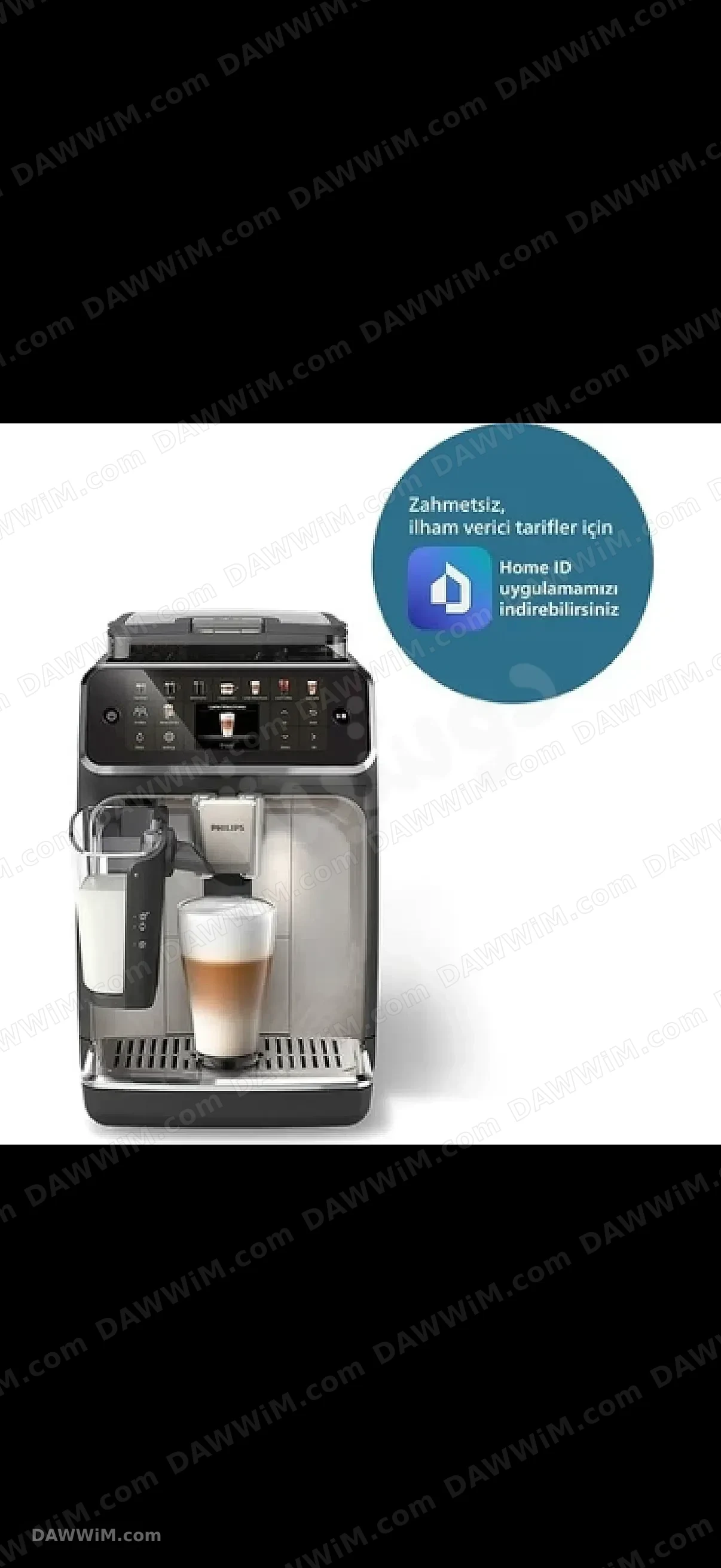 ماكينة قهوة فيليبس 5500 لاتيه جو EP5547/90 SilentBrew جديدة