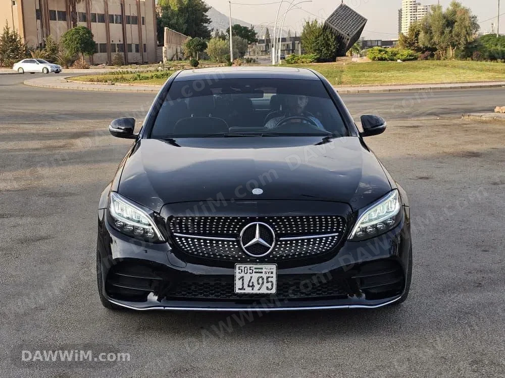 مرسيدس C300 كيت AMG موديل 2019 للبيع