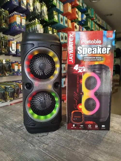 سبيكر محمول JAYMATEX JX-1013 مقاس 4 إنش × 2